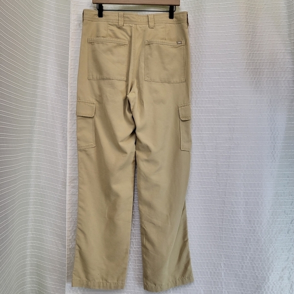 Tommy Bahama Relax Cargo Pants Cotton/Tencel Khaki Tan Men's 33X32 - Picture 4 of 14